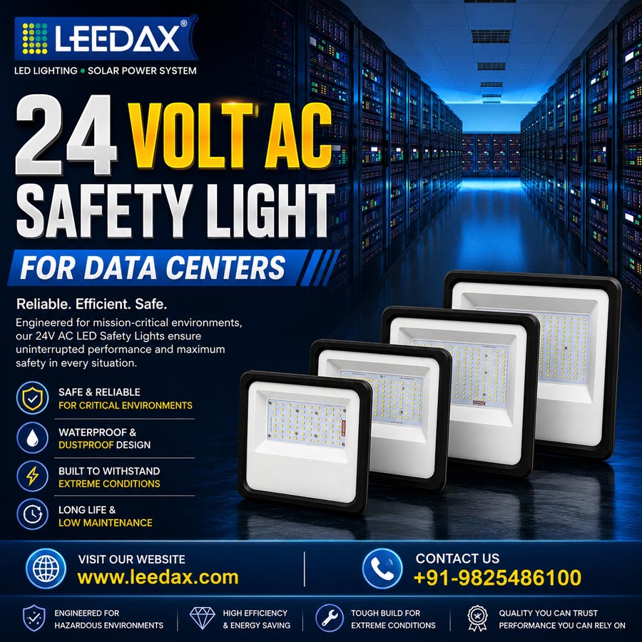 24v-ac-led-flood-50w-for-data-center-application