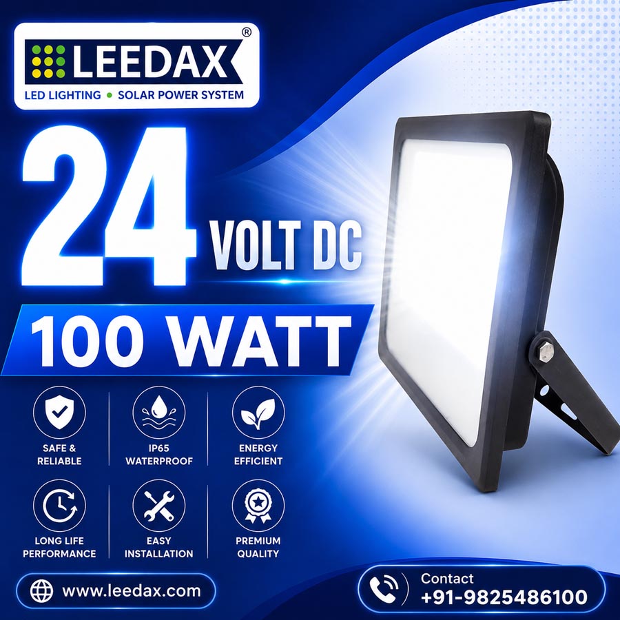24V DC LED Safety Flood 100 Watt
