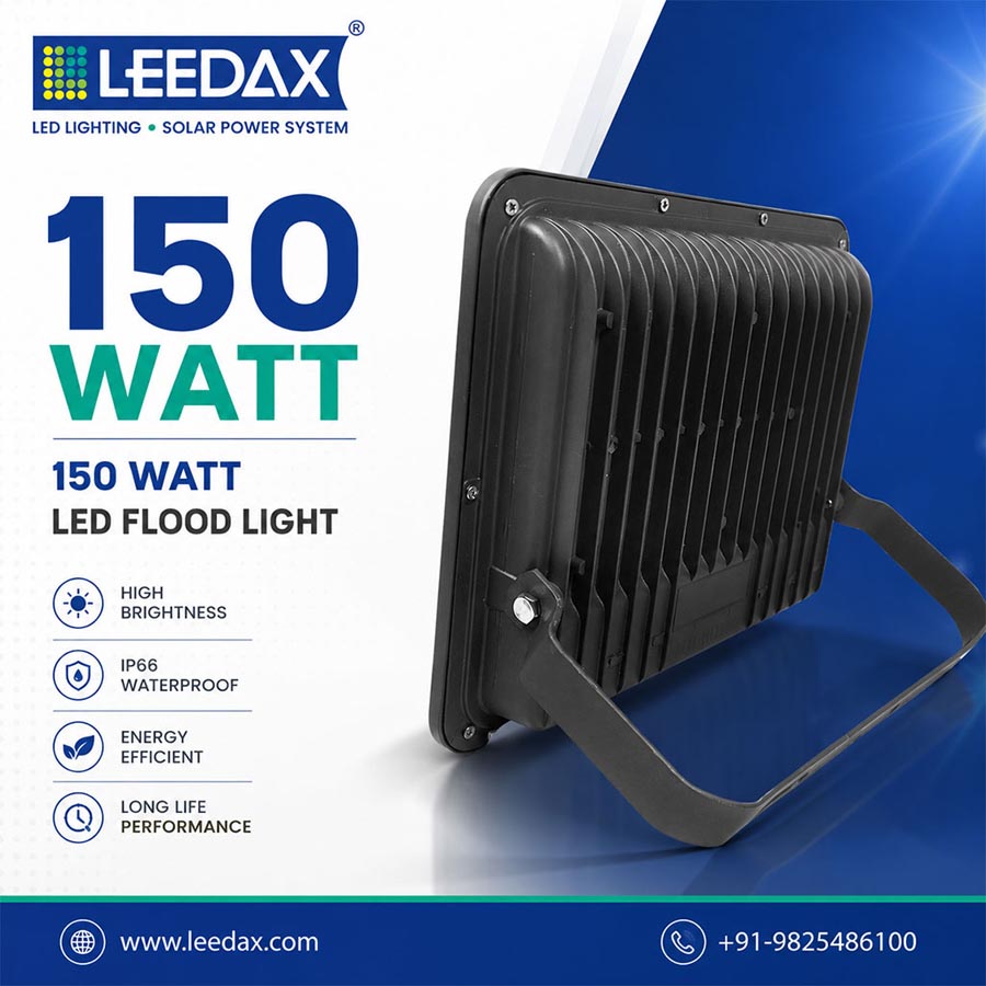 150-watt-led-flood-light-back-side-view-image