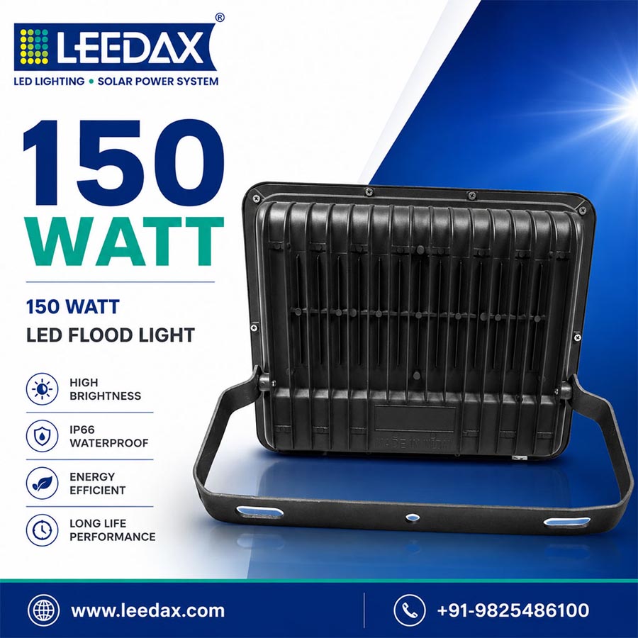 150-watt-led-flood-light-back-view-image