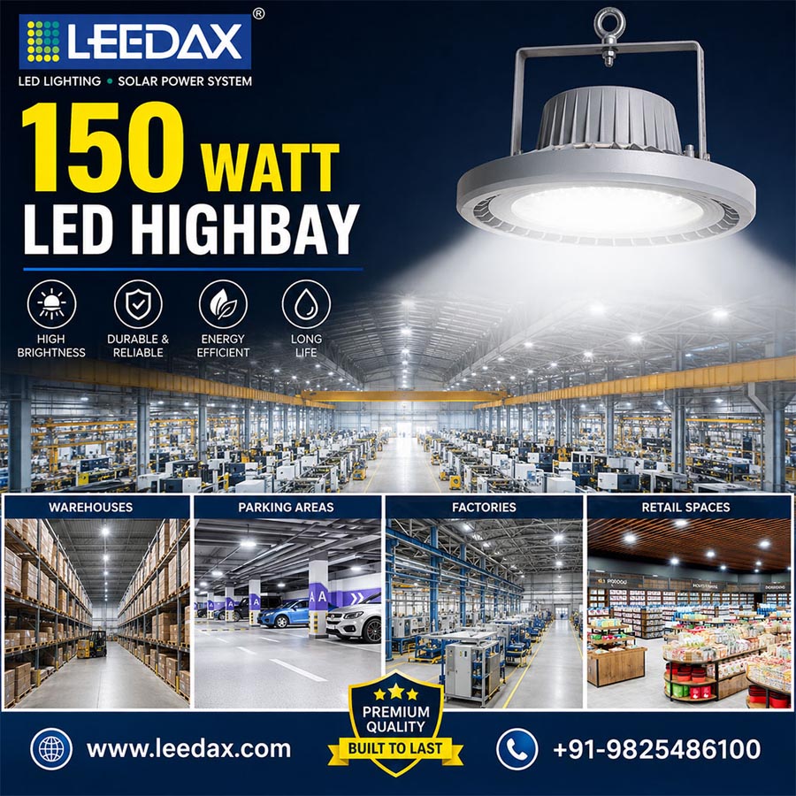 150-watt-led-high-bay-light-factory-and-warehouse-applicaiton-image