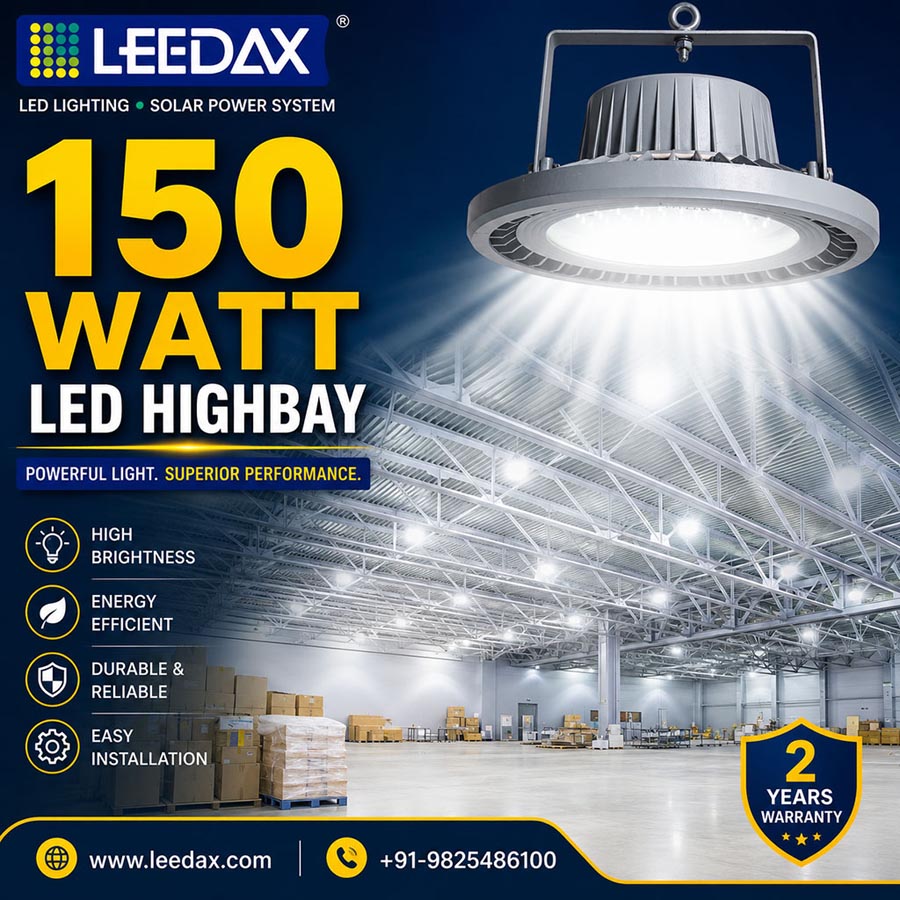 150-watt-led-high-bay-light-factory-applicaiton-image