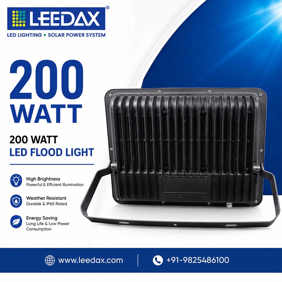 200-watt-led-flood-light-back-view-image