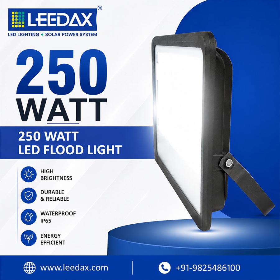 250-watt-led-flood-light-front-side-view