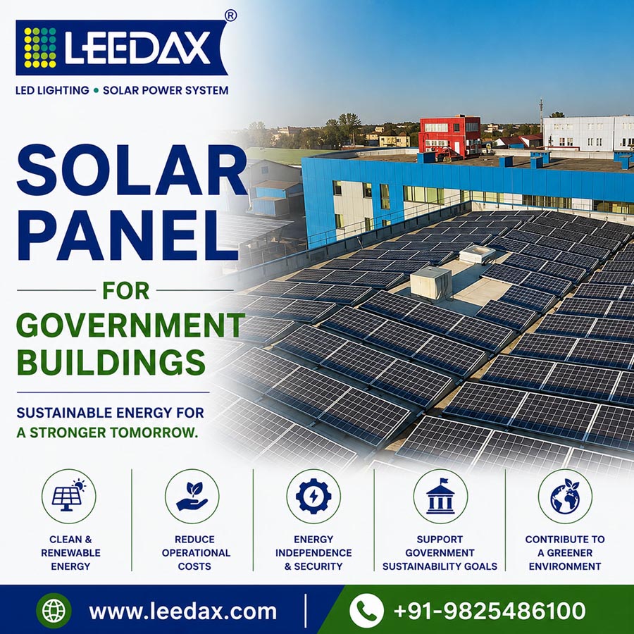 Solar Panel for Government Buildings